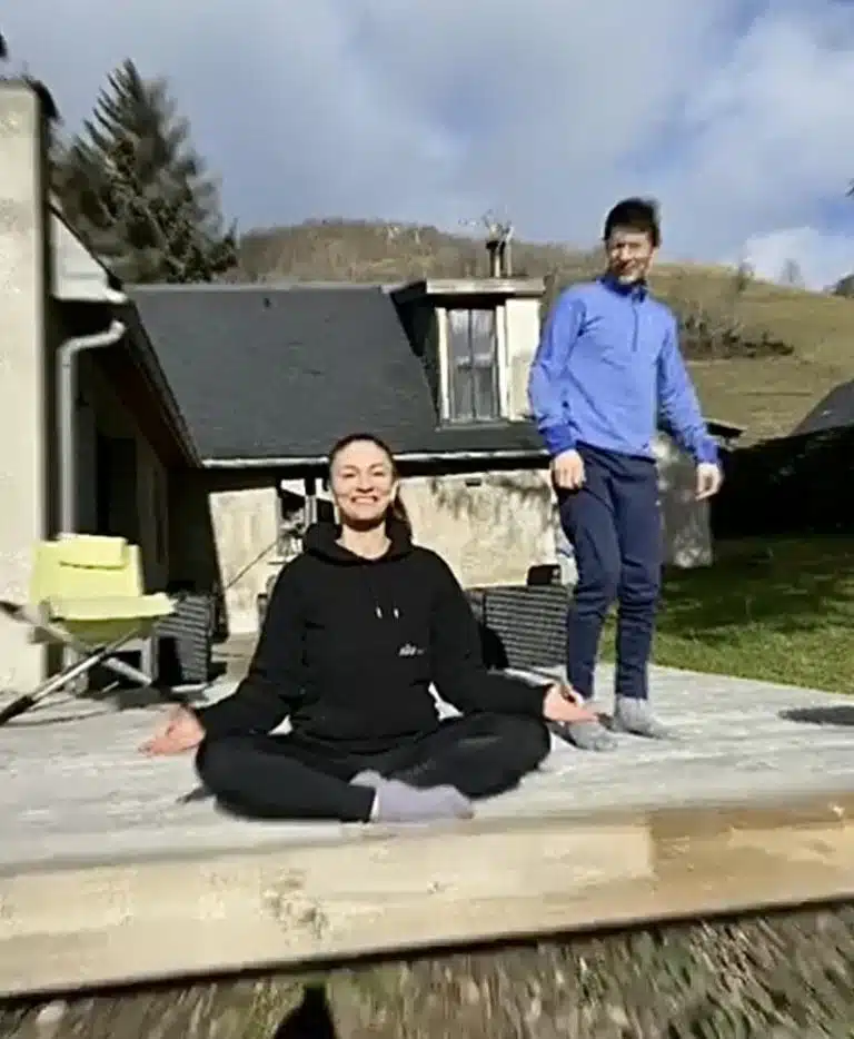 Livre d'Or - Maison Akasha Yoga Souvenir de stage yoga et randonnée chez Maison Akasha, Hautes-Pyrénées, du 9 au 11 février 2024, photo 1