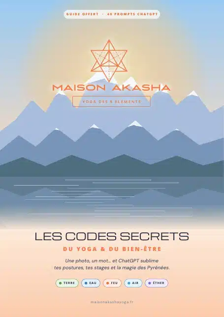 Couverture du guide Les codes secrets du yoga et du bien-être